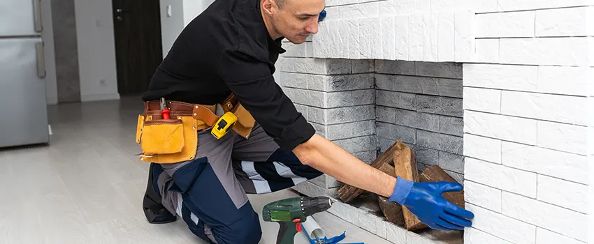 Fireplace Damaged Damper Frame Repair Services in Elkton, Maryland